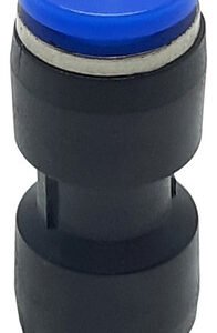 100 Conexão Pneumática Uniao Reta Tubo 6mm