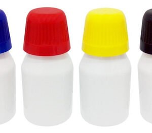 1624 Frascos Plástico Branco Pet 60ml C/ Tampa Dosadora 20ml