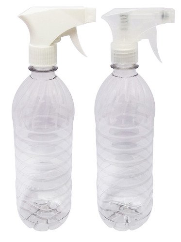 420 Frascos Plásticos Cristal 800ml Com Válvula Gatilho Que