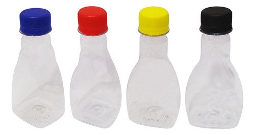 1323 Frasco Plástico Cristal Pet 200ml Tampa S Batoque Mol