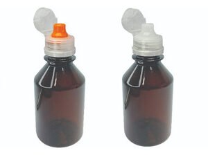 40 Frasco Plástico Âmbar Pet 150ml Tampa Sport Fliptop Far