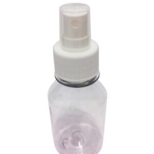 939 Frascos Plásticos Cristal 100ml Vazio C/ Válvula Spray S