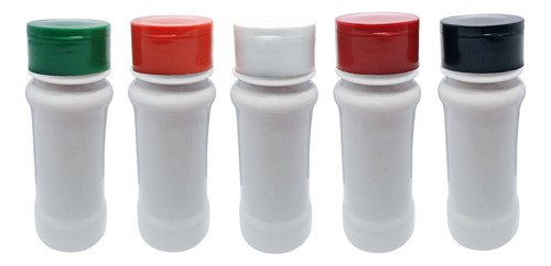 342 Frascos Plástico Branco Pet 120ml Tampa Peneira Con - Imagem 2