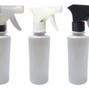 450 Frasco Plástico Branco Pet 200ml Válvula Gatilho Cos