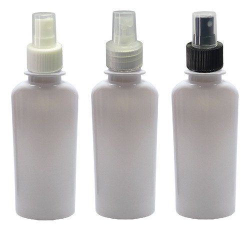 306 Frasco Plástico Branco Pet 140ml Válvula Spray S Aro