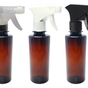 1060 Frasco Plástico Ambar Pet 200ml Válvula Gatilho Cos