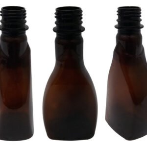 1323 Frascos Plástico Âmbar Pet 200ml Vazios Sem Tampas Mol