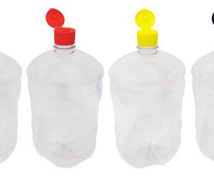 225 Frascos Plástico Cristal Pet De 2l Com Tampa Fliptop Gro