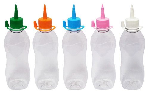 990 Frascos Plástico Cristal Pet 360ml C/ Bico Aplicador Cat - Imagem 2