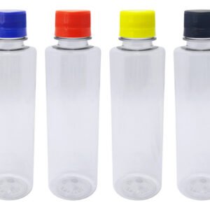 108 Frascos Plástico Cristal Pet 250ml Tampa S Batoque Cos