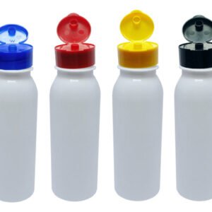 462 Frascos Plástico Branco Pet 250ml Fliptop C/ Rosca Det