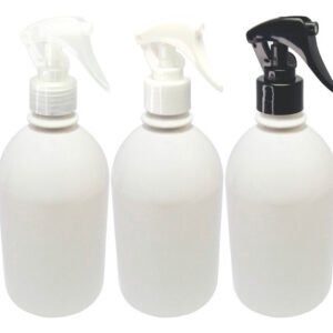 12 Frascos Plástico Branco Pet 500ml Válv Mini Gatilho Sab