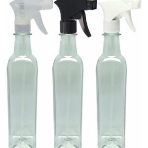 48 Frascos Plástico Cristal Pet 500ml Válvula Gatilho Aze