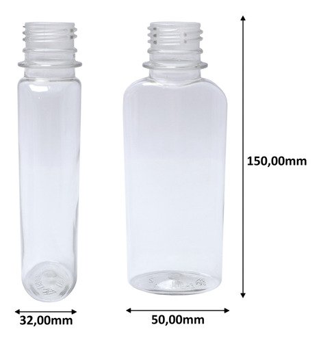 336 Frasco Plástico Cristal Pet 140ml Tampa L Batoque Aro - Imagem 6
