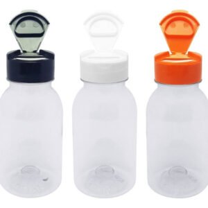 228 Frascos Plástico Cristal Pet 200ml Tampa Fliptop Cap Det
