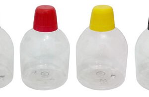 904 Frasco Plástico Cristal Pet 300ml Tamp Dosadora 20ml Sab