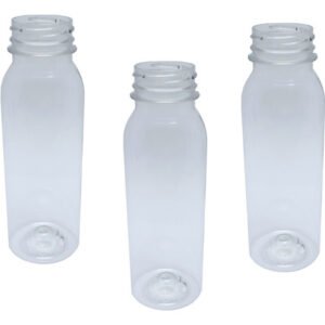 32 Frascos Plástico Cristal Pet 250ml Vazios Sem Tampas Det