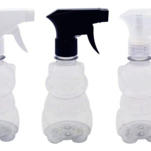 138 Frascos Plásticos Cristal Pet 300ml Válvula Gatilho Zoo