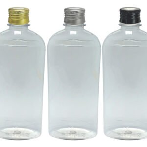 135 Frascos Plástico Cristal 400ml Tampa Difusor C/ F Min