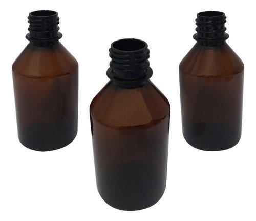 180 Frasco Plástico Âmbar 250ml Pet Tampa Sport Fliptop Far - Imagem 3