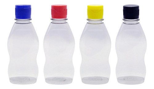 253 Frascos Plásticos Cristal Pet 190ml C/ Tampa Fliptop Mol - Imagem 4