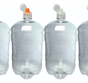 22 Frascos Plástico Cristal Pet 2l Tampa Sport Fliptop Gro