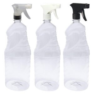 24 Frascos Plástico Cristal Pet 2l Com Válvula Gatilho Ama