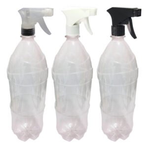 11 Frasco Plástico Cristal Pet 2l Com Válvula Gatilho Ref