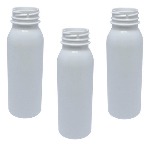 30 Frascos Plásticos Branco Pet 250ml Tampa Peneira Det - Imagem 3