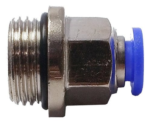 200 Conexão Pneumática Reta Macho Rosca 3/8 X Tubo 6mm