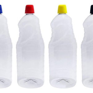 144 Frascos Plásticos Cristal Pet 2l Tampa Dosadora 20ml Ama