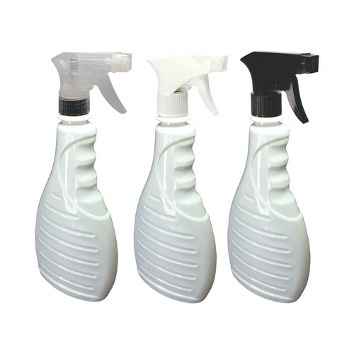 12 Frascos Plásticos Branco Pet 500ml Válvula Gatilho Bor