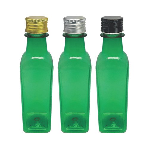 26 Frasco Plástico Verde Pet 250ml Azeite Tampa L Batoque