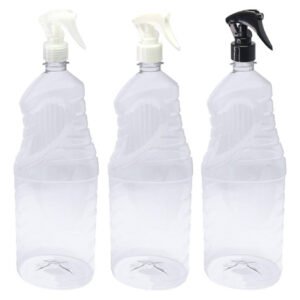 12 Frascos Plástico Cristal Pet 2l Com Válv Mini Gatilho Ama