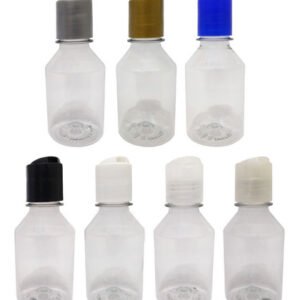 1694 Frascos Plástico Cristal Pet 150ml C/ Tampa Disktop Far