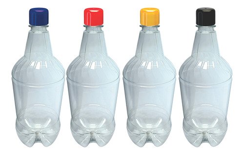 360 Frascos Cristal Pet 1l Aromatizante Tampa Batoque Gr2