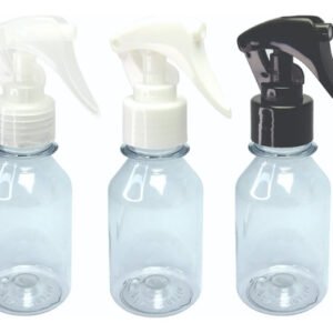 365 Frascos Plásticos Cristal 100ml Válvula Mini Gatilho Far