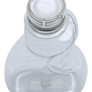 72 Frasco Plástico Cristal Pet 300ml Batoque 12 Furos Bor