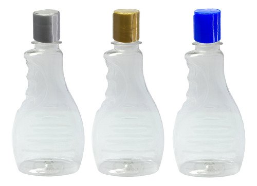 924 Frascos Plástico Cristal Pet 300ml C/ Tampa Disktop Bor - Imagem 4