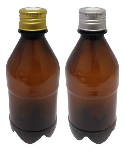 972 Frascos Plástico Âmbar 350ml Tampa Difusor Varetas Agu - Imagem 2