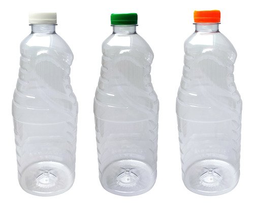 59 Frasco Plástico Cristal Pet 2l Tamp Rosc Lacre Pco38 Ama - Imagem 2