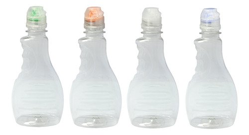 280 Frasco Plástico Cristal Pet 300ml Sport Fliptop Bor - Imagem 2