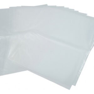 10 Pct Saco Plástico Transparente Pe 35x50 10 Micra C/ 100