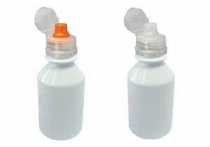 162 Frasco Plástico Branco Pet 120ml Tampa Sport Fliptop Far