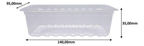 144 Marmita Fitness Incolor Freezer E Micro-ondas 250ml P250 - Imagem 4