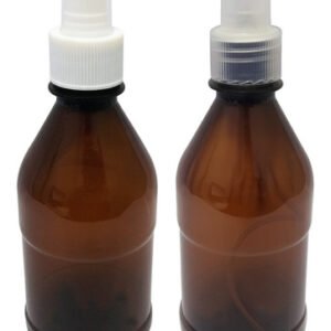972 Frascos Plásticos Âmbar Pet 350ml Válvula Spray S Agu