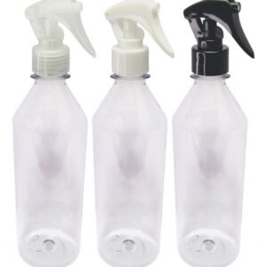 210 Frascos Plástico Cristal Pet 500ml Válv Mini Gatilho Cos