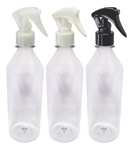 210 Frascos Plástico Cristal Pet 500ml Válv Mini Gatilho Cos