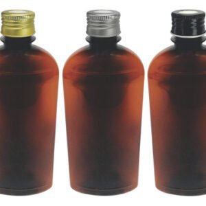 135 Frascos Plástico Âmbar 400ml Tampa Difusor C/ F Min