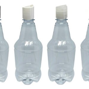 183 Frascos Plástico Cristal Pet 500ml Com Tampa Disktop Gr2